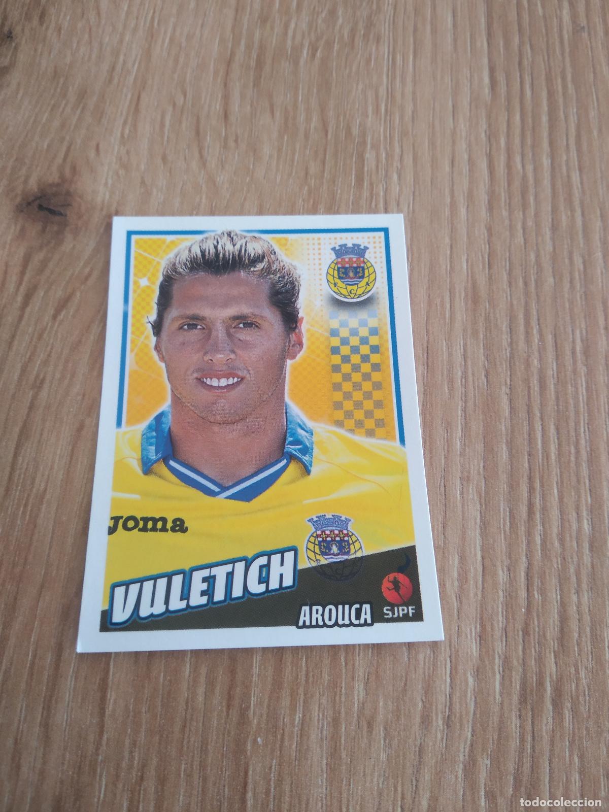 Figurine di Calcio: 55 VULETICH AROUCA CROMO FUTBOL PANINI LIGA PORTUGAL 2015-2016 FUTEBOL 15-16