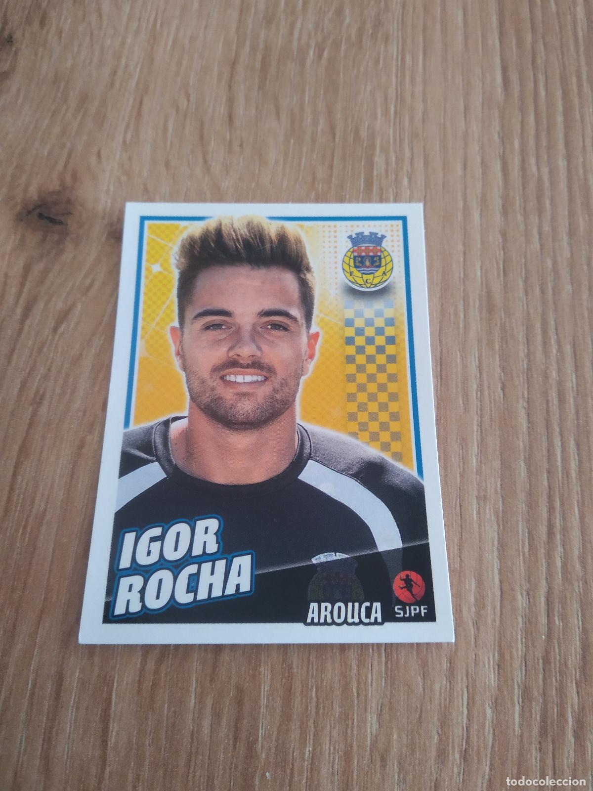 Cromos de F&uacute;tbol: 56 IGOR ROCHA AROUCA CROMO FUTBOL PANINI LIGA PORTUGAL 2015-2016 FUTEBOL 15-16