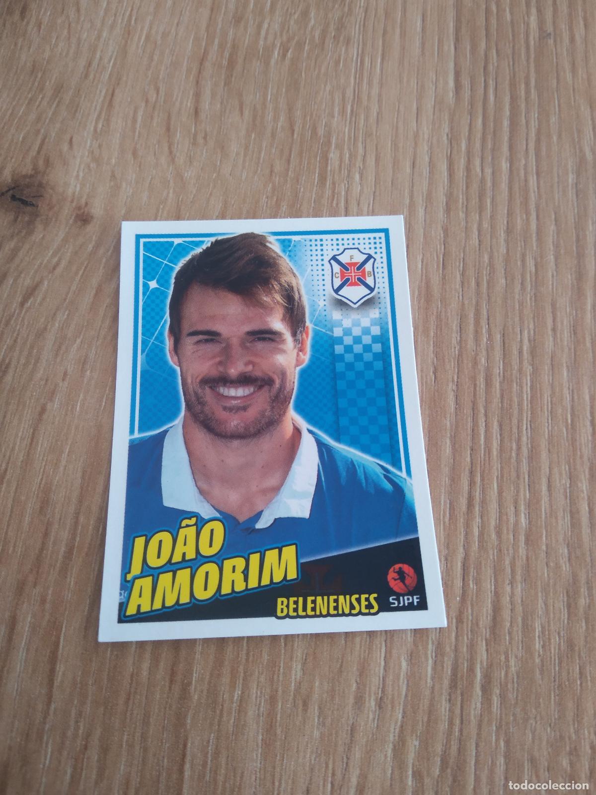 Cromos de F&uacute;tbol: 60 JOAO AMORIM BELENENSES CROMO FUTBOL PANINI LIGA PORTUGAL 2015-2016 FUTEBOL 15-16