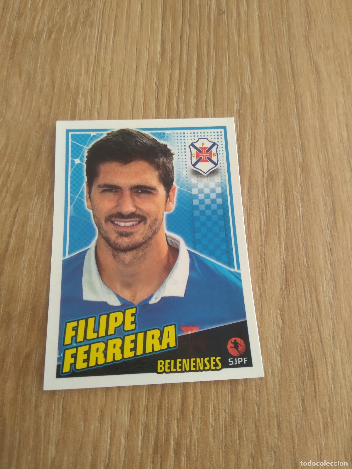 Cartes &agrave; collectionner de Football: 65 FILIPE FERREIRA BELENENSES CROMO FUTBOL PANINI LIGA PORTUGAL 2015-2016 FUTEBOL 15-16
