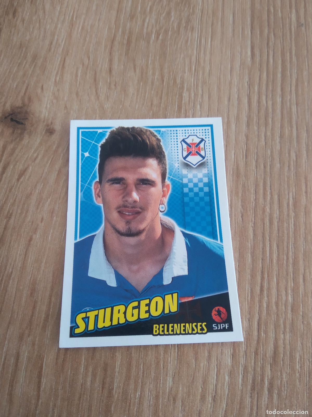 Football Stickers: 71 STURGEON BELENENSES CROMO FUTBOL PANINI LIGA PORTUGAL 2015-2016 FUTEBOL 15-16