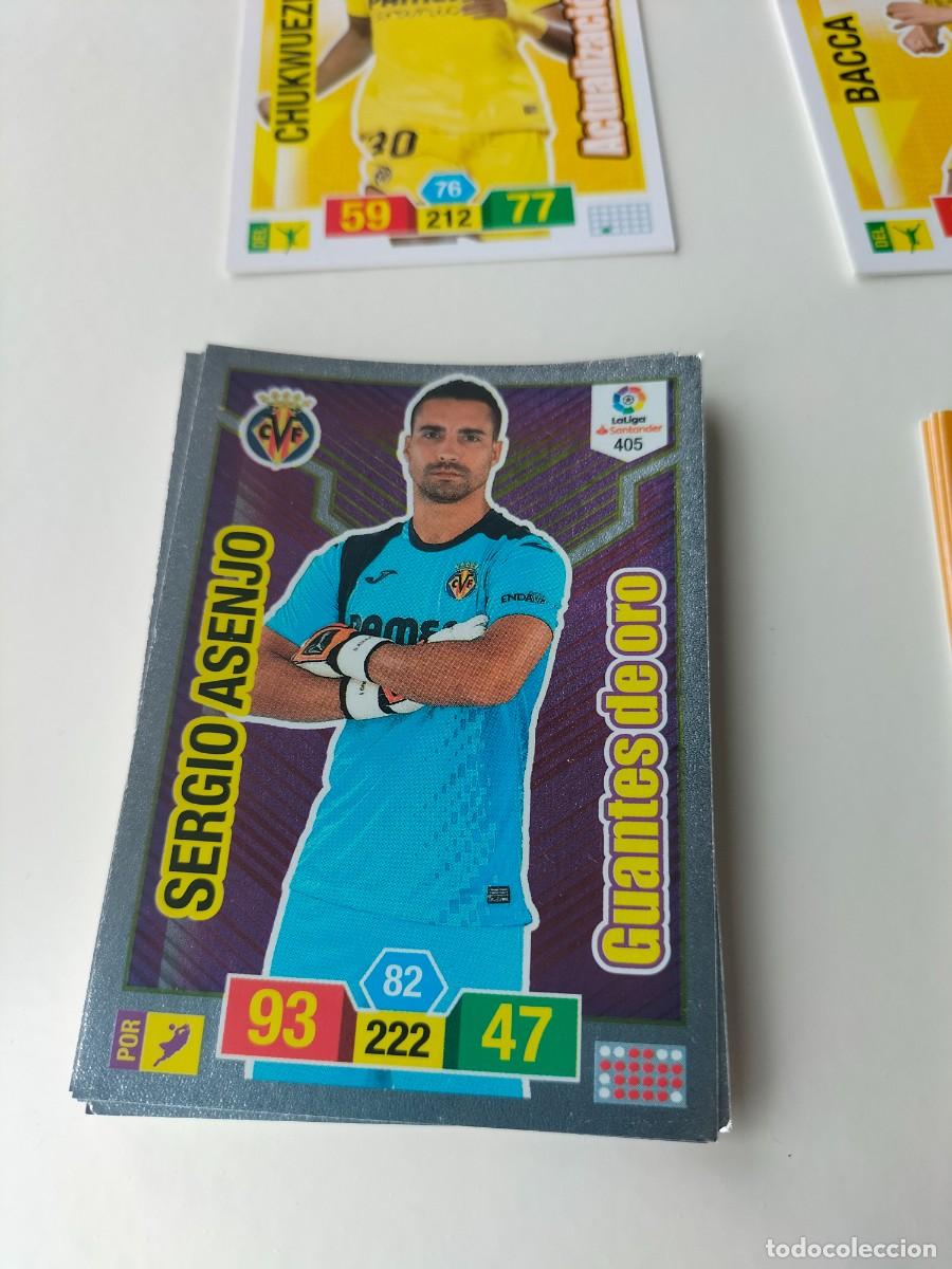 Football Stickers: 1 CROMO FICHA PANINI ADRENALYN TEMPORADA 18-19 2018-2019 VILLARREAL C.F 405 SERGIO ASENJO ( GUANTES