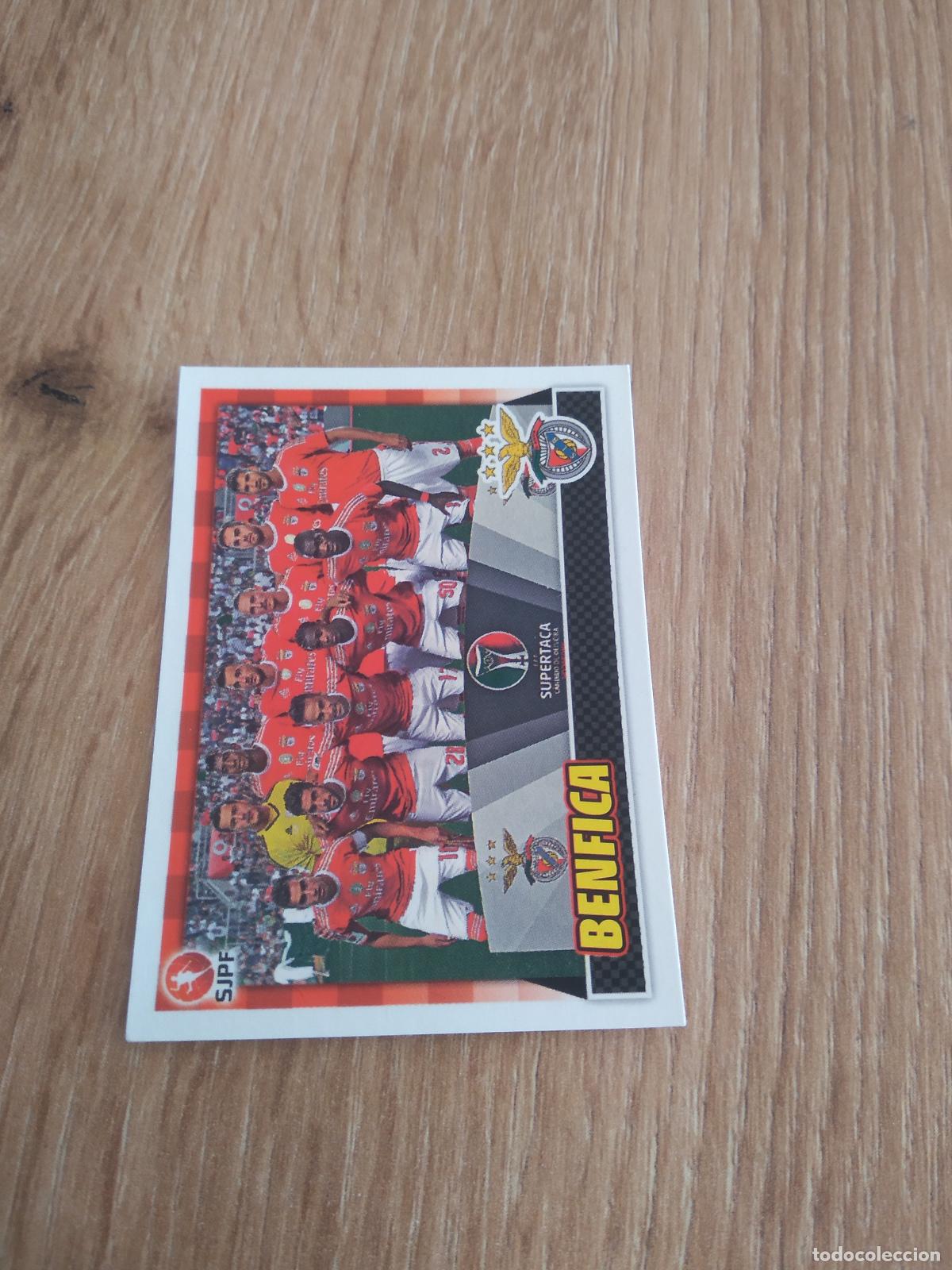 Football Stickers: 76 EQUIPO PLANTILLA BENFICA CROMO FUTBOL PANINI LIGA PORTUGAL 2015-2016 FUTEBOL 15-16