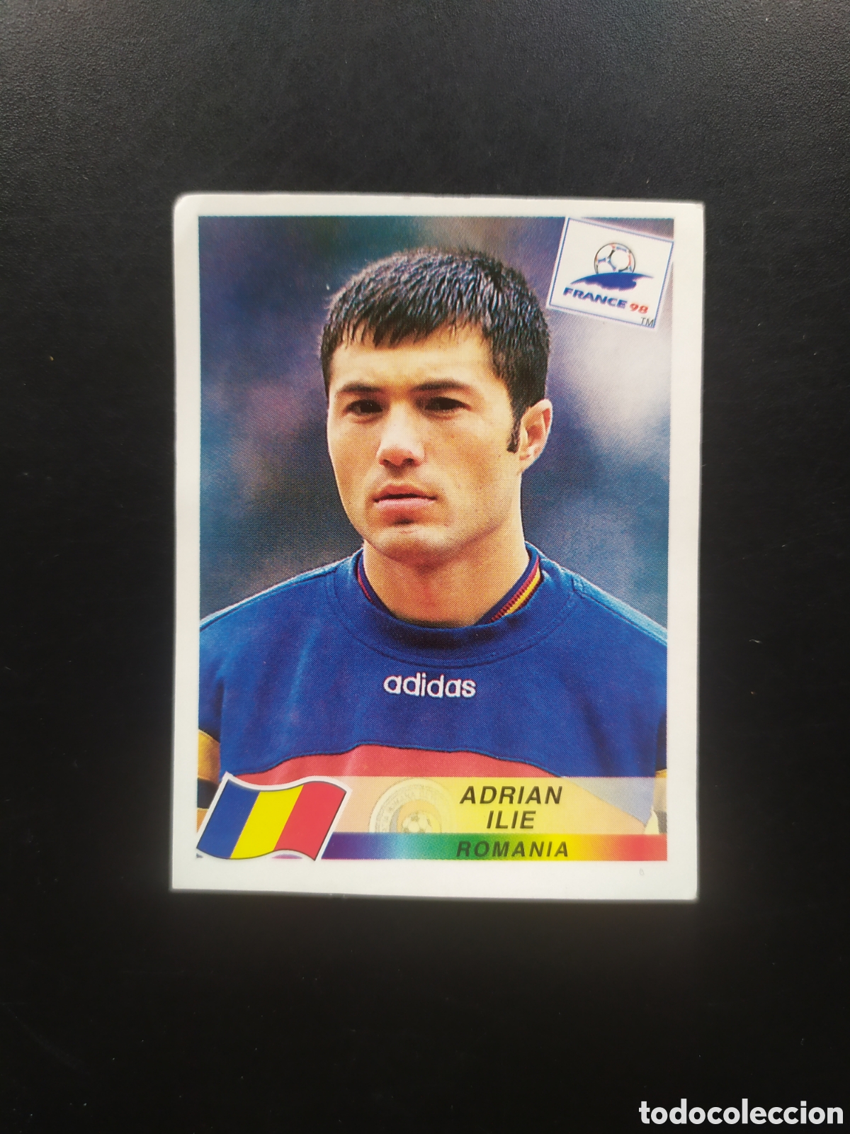 Football Stickers: Mundial Francia 98 panini Ilie n&deg; 442 Rumania sin pegar