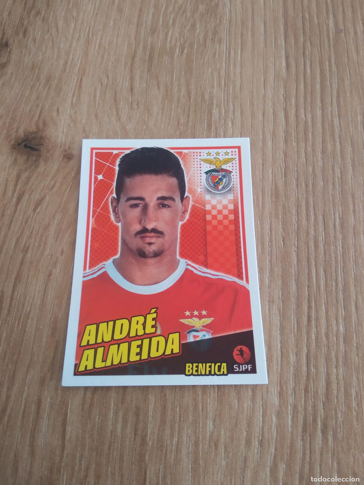 Cromos de F&uacute;tbol: 80 ANDRE ALMEIDA BENFICA CROMO FUTBOL PANINI LIGA PORTUGAL 2015-2016 FUTEBOL 15-16
