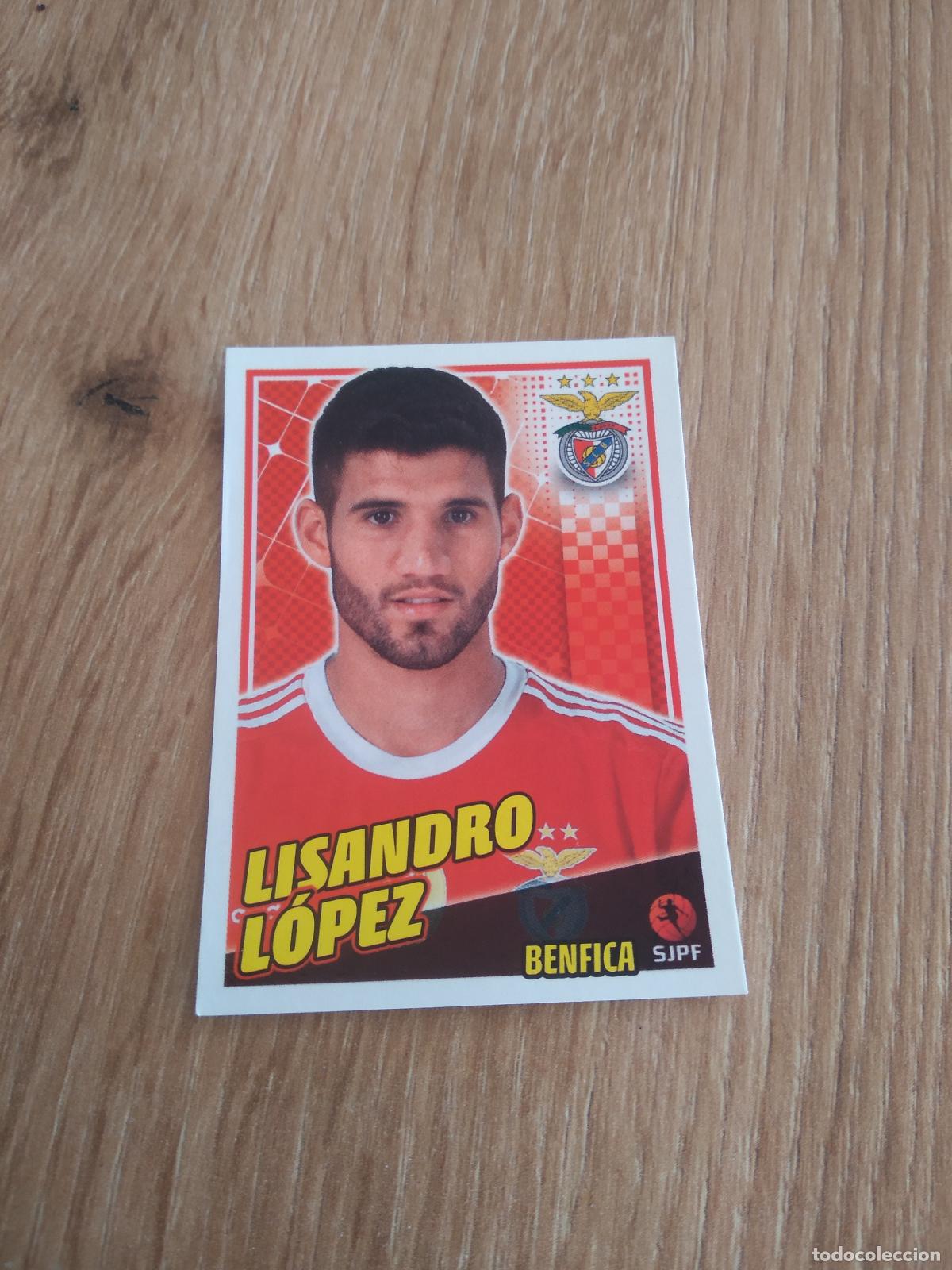 Cromos de F&uacute;tbol: 83 LISANDRO LOPEZ BENFICA CROMO FUTBOL PANINI LIGA PORTUGAL 2015-2016 FUTEBOL 15-16