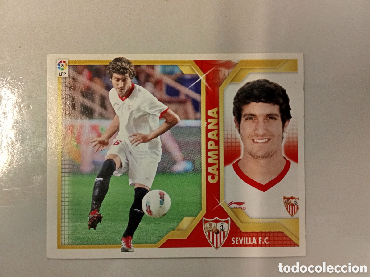 Football Stickers: CAMPA&Ntilde;A SEVILLA COLOCA LIGA ESTE 2011 2012 11-12. NUNCA PEGADO
