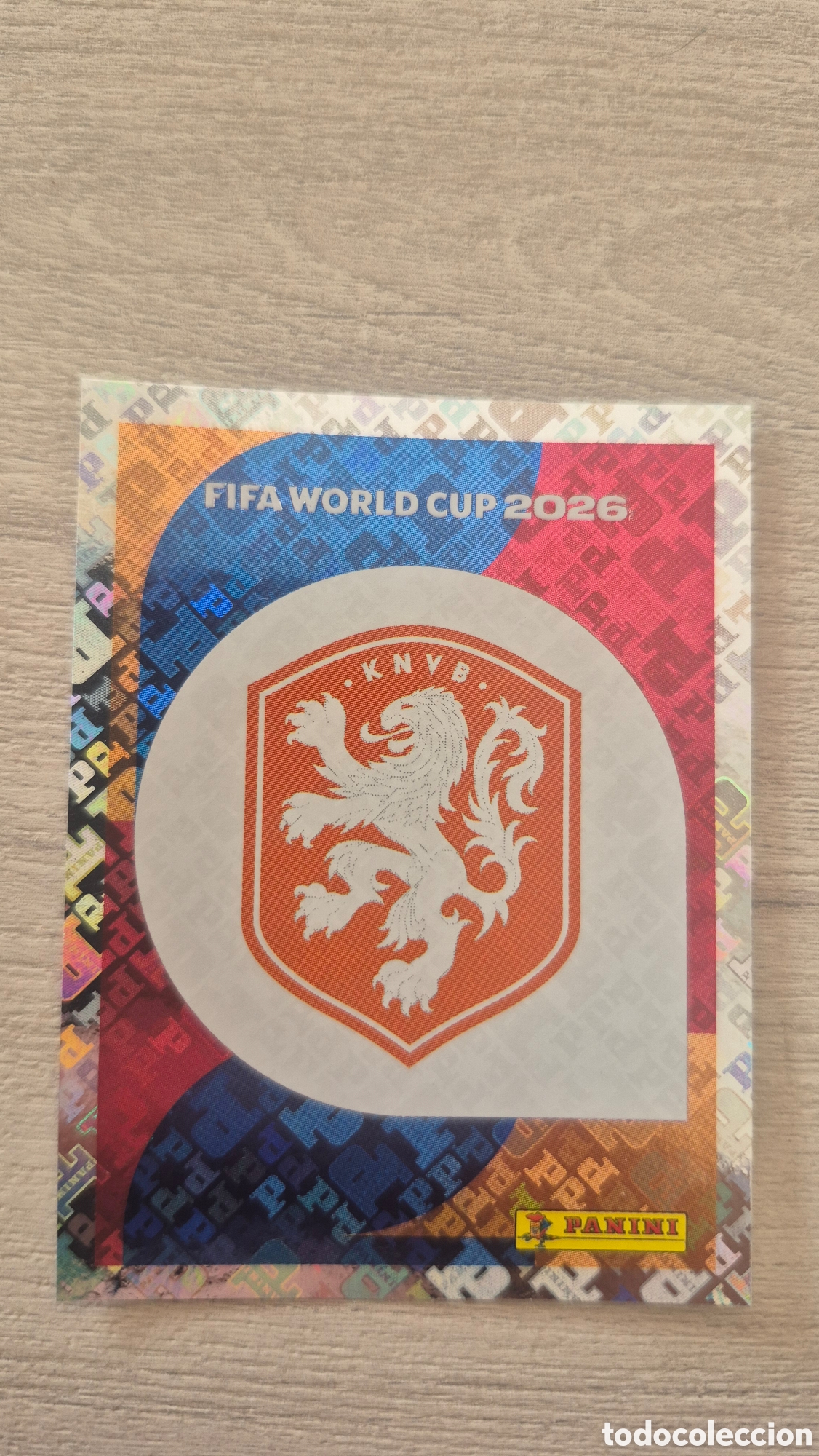 Cromos de F&uacute;tbol: NED1 Escudo Holanda FIFA World Cup 2026