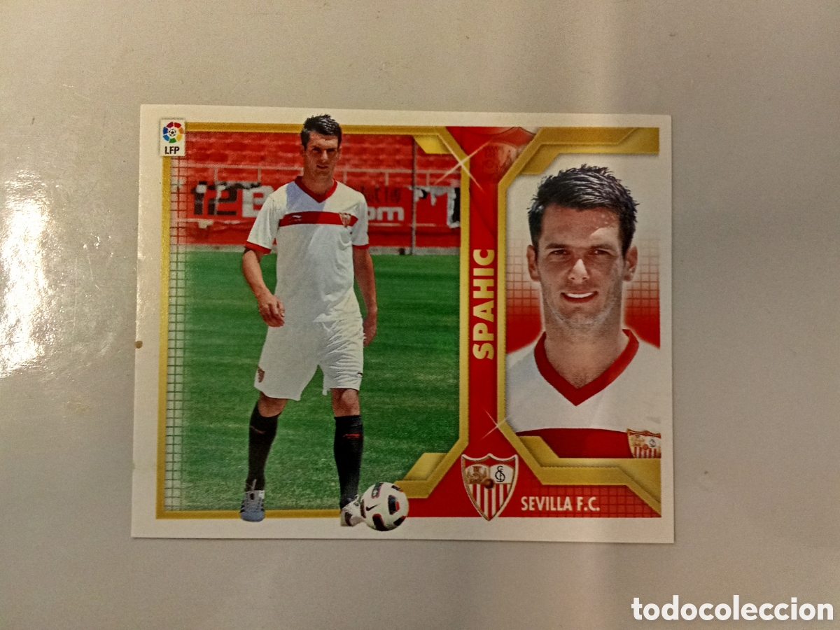 Cromos de F&uacute;tbol: SPAHIC SEVILLA FICHAJE 6 LIGA ESTE 2011 2012 11-12. NUNCA PEGADO