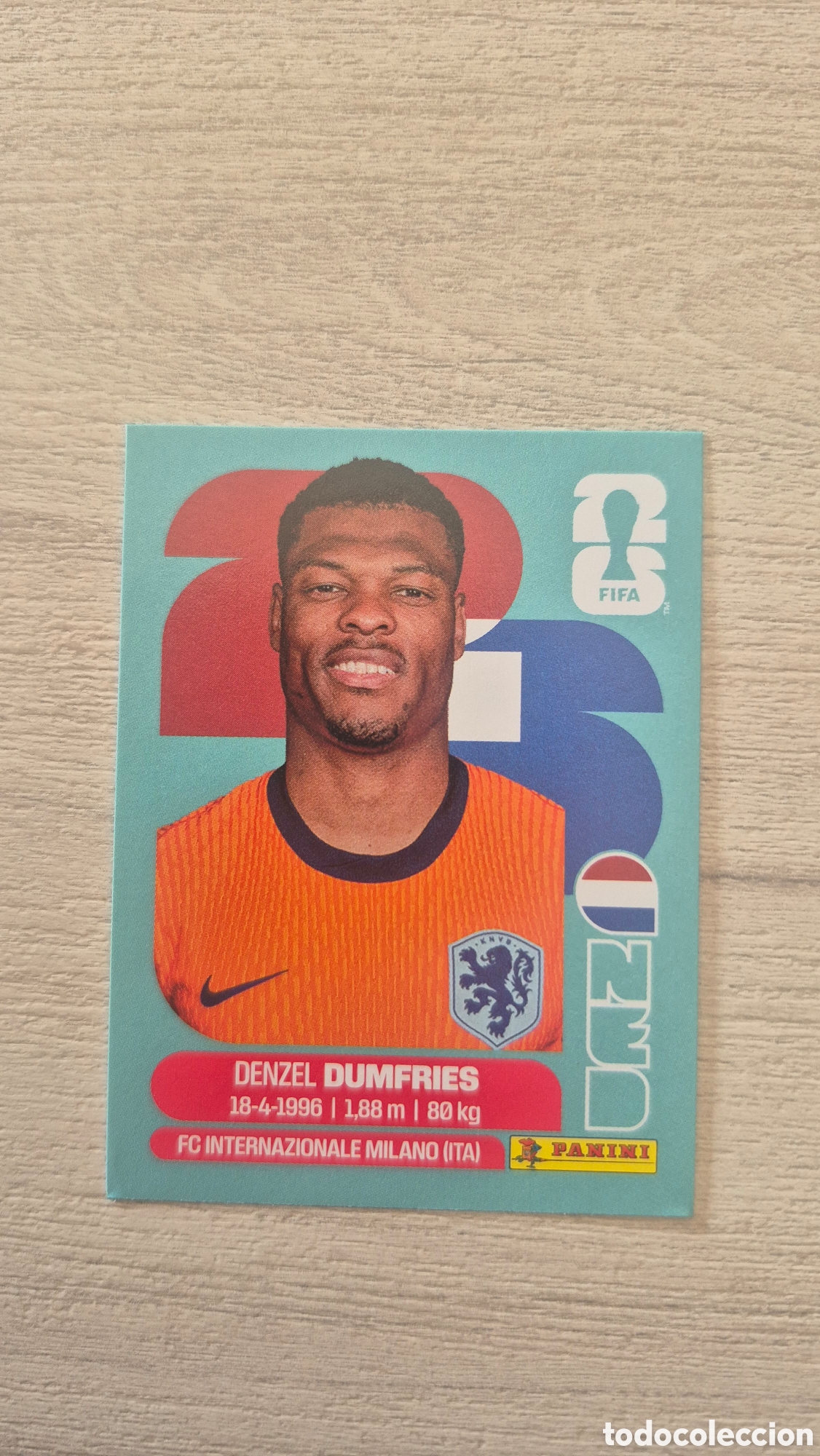 Cromos de F&uacute;tbol: NED6 Dumfries FIFA World Cup 2026