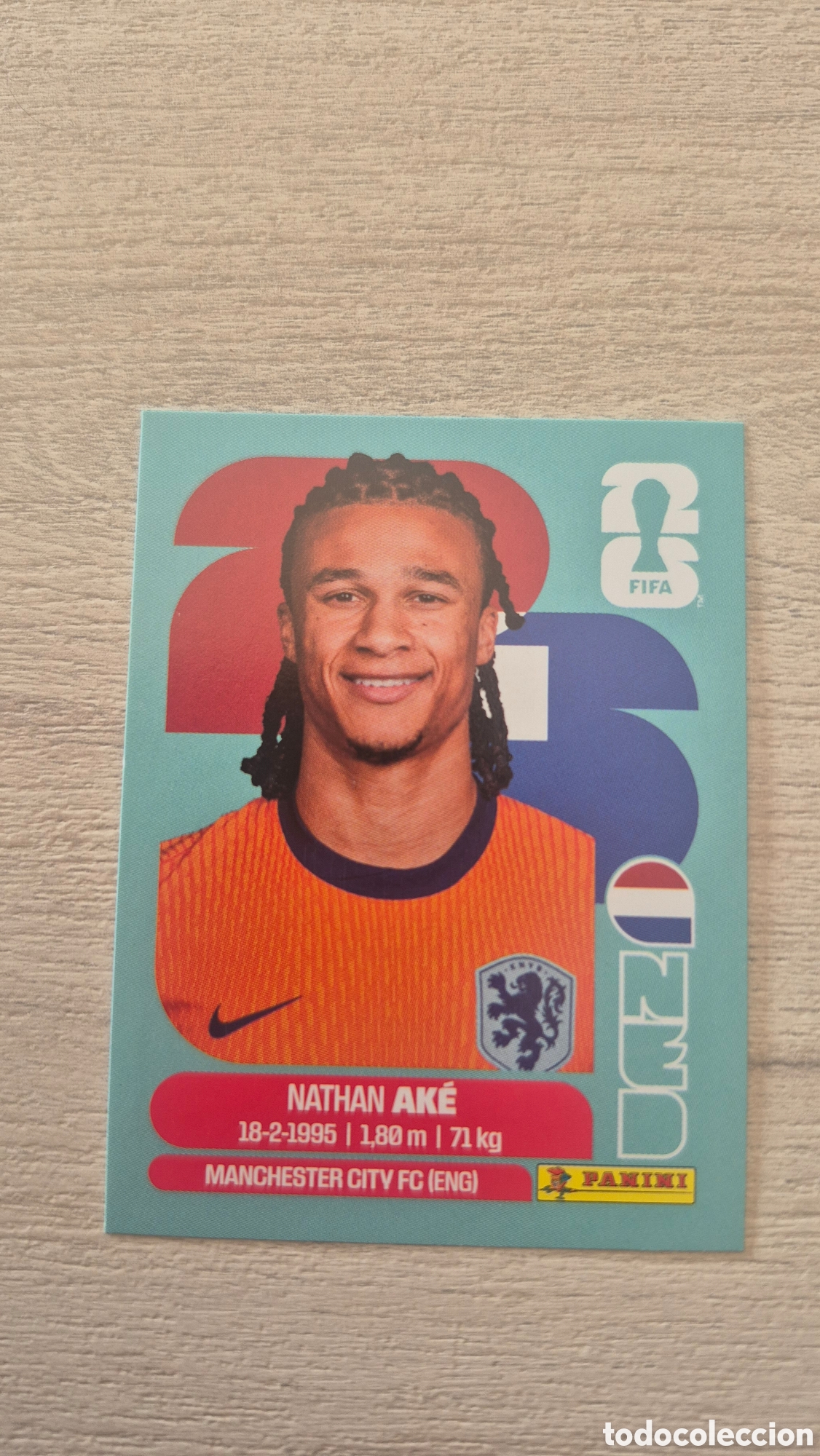Cromos de F&uacute;tbol: NED7 Ake FIFA World Cup 2026