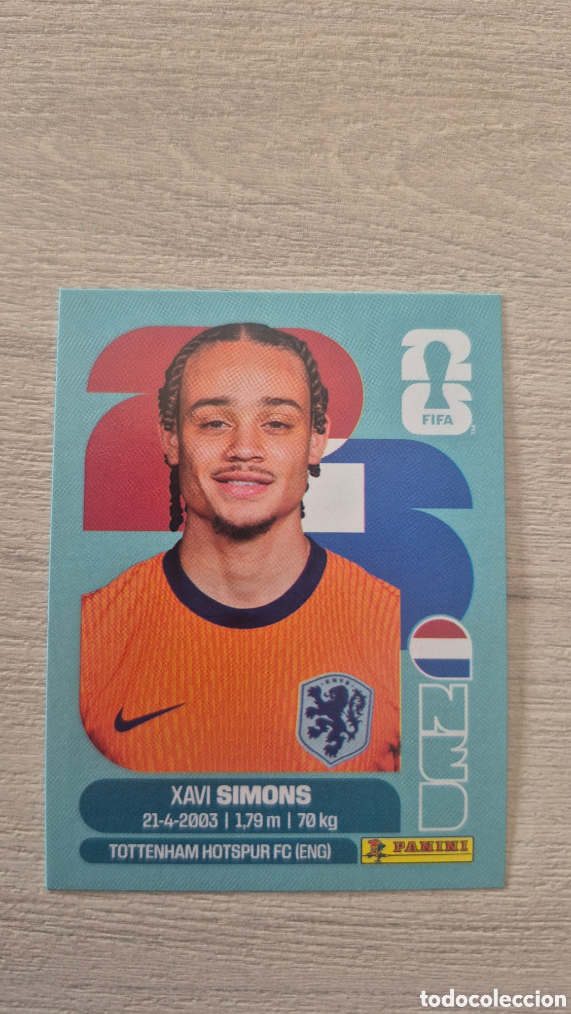 Cromos de F&uacute;tbol: NED15 Simons FIFA World Cup 2026