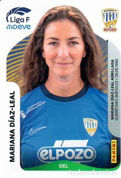 Cromos de F&uacute;tbol: CROMO PANINI LIGA FEMENINA F 2025-26 (25 - 26) - N&ordm; 19 A - MARIANA D&Iacute;AZ-LEAL - ALHAMA EL POZO