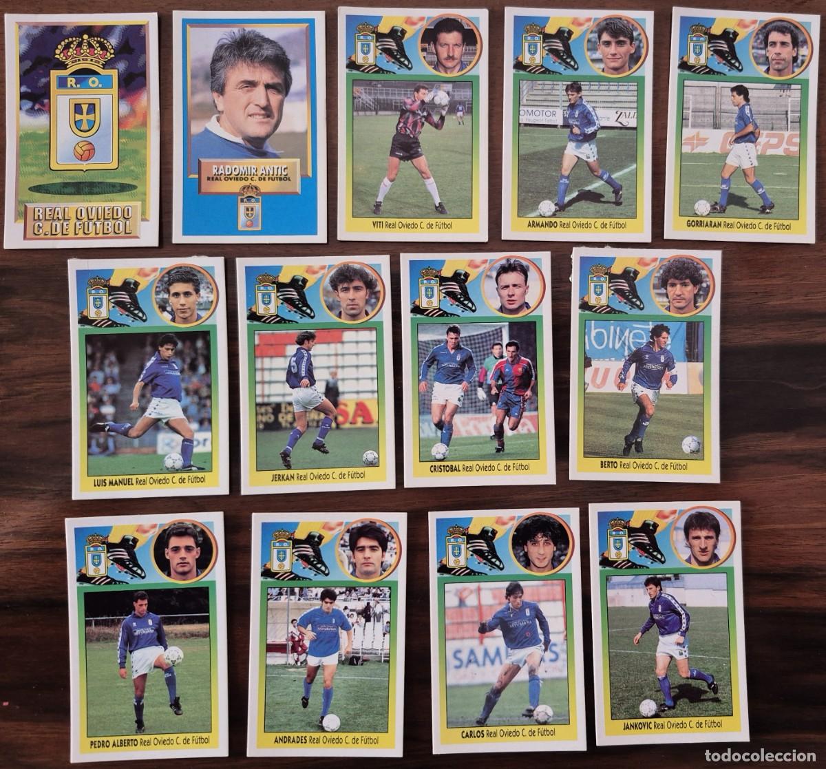 Fu&szlig;ball-Sticker: este 93-94 93 94 1993-1994 oviedo cromos carton