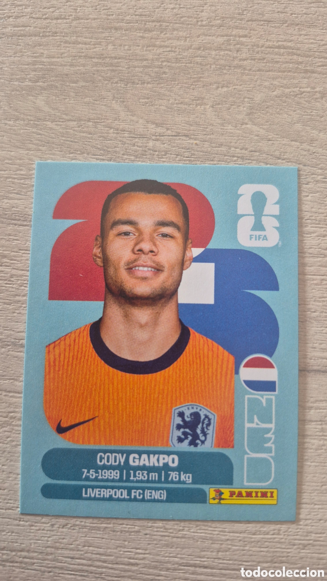 Football Stickers: NED20 Gapko FIFA World Cup 2026