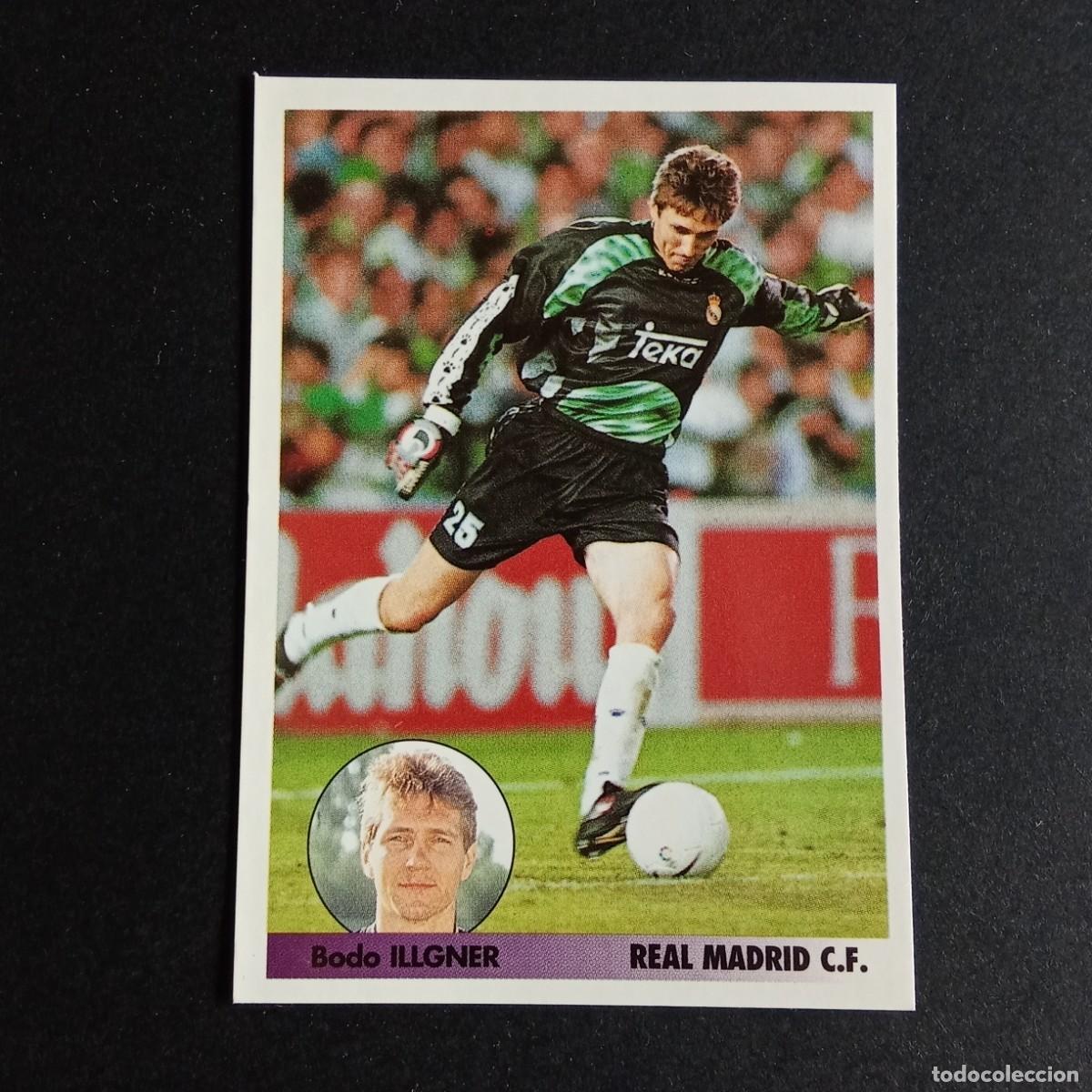 Football Stickers: LOS MEJORES EQUIPOS DE EUROPA 1996 1997 96 97 PANINI 223 ILLGNER REAL MADRID SIN PEGAR