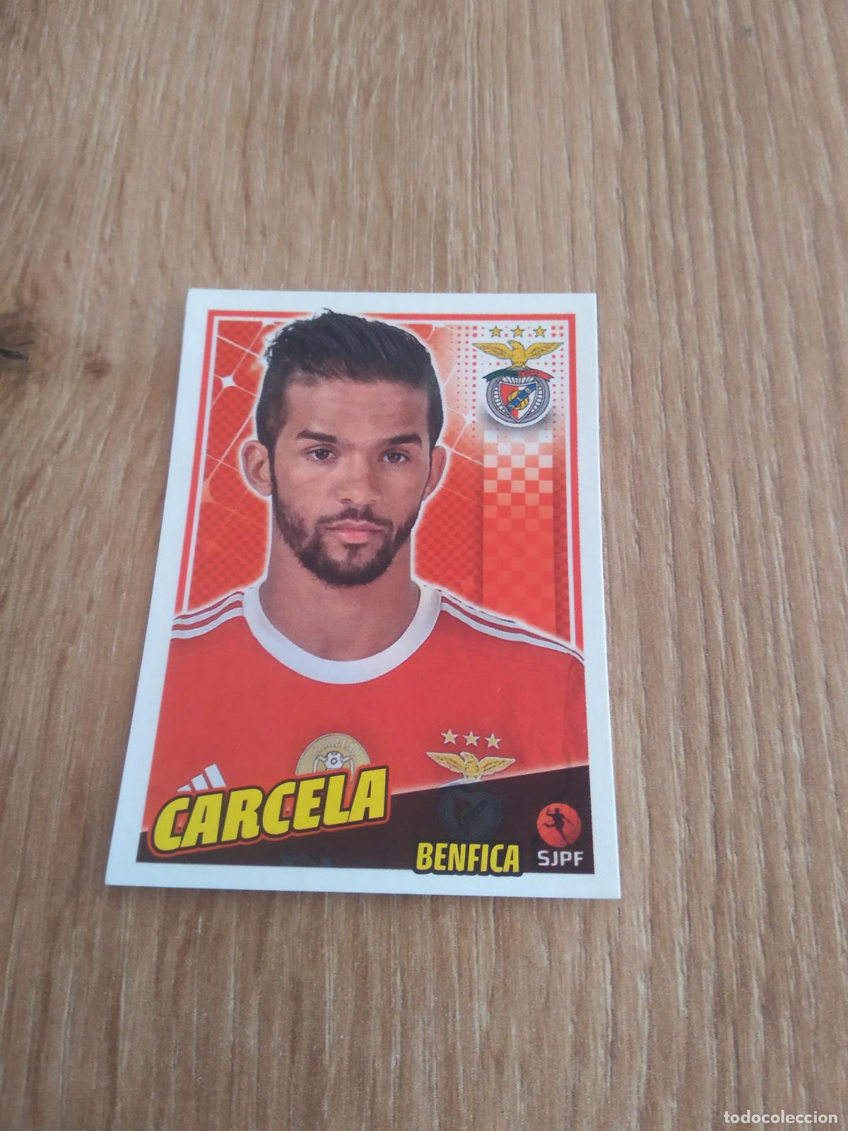 Cromos de F&uacute;tbol: 89 CARCELA BENFICA CROMO FUTBOL PANINI LIGA PORTUGAL 2015-2016 FUTEBOL 15-16