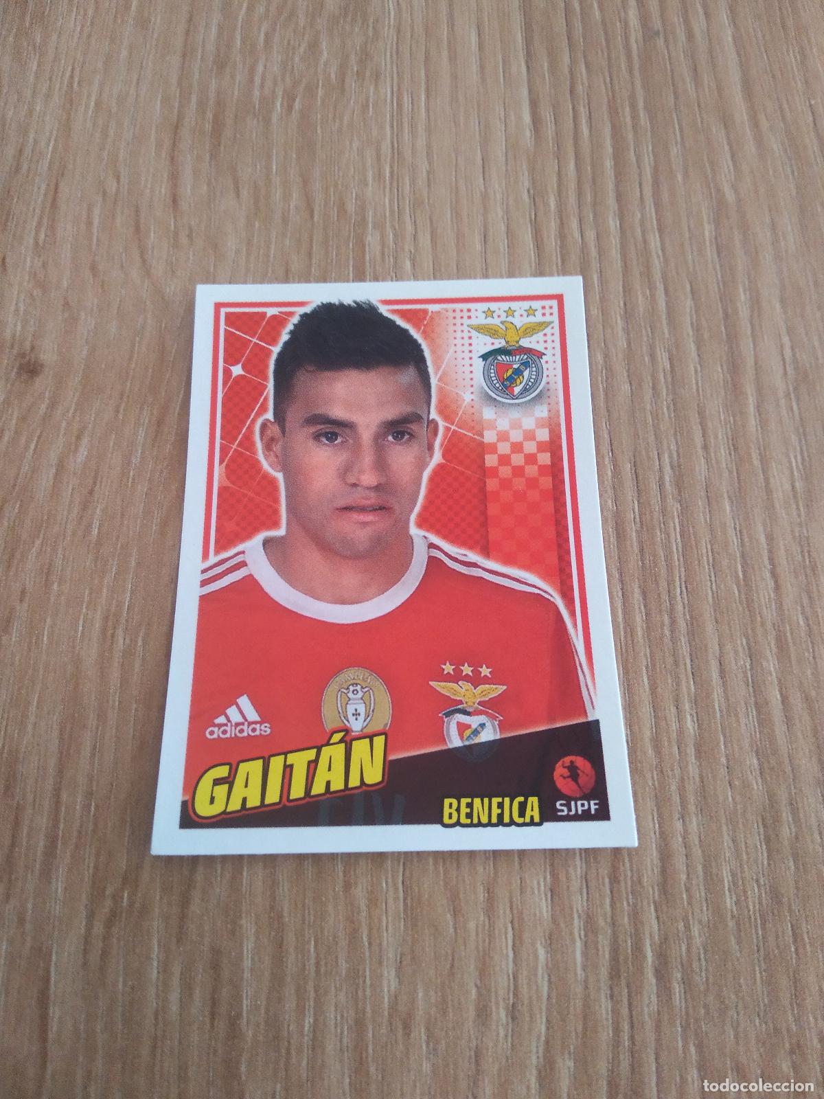 Cromos de F&uacute;tbol: 90 GAITAN BENFICA CROMO FUTBOL PANINI LIGA PORTUGAL 2015-2016 FUTEBOL 15-16