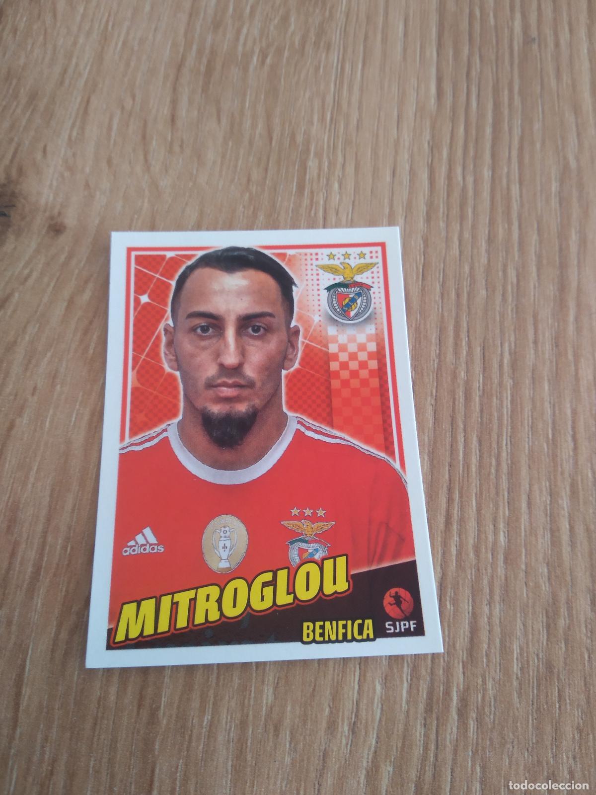 Cromos de F&uacute;tbol: 93 MITROGLOU BENFICA CROMO FUTBOL PANINI LIGA PORTUGAL 2015-2016 FUTEBOL 15-16