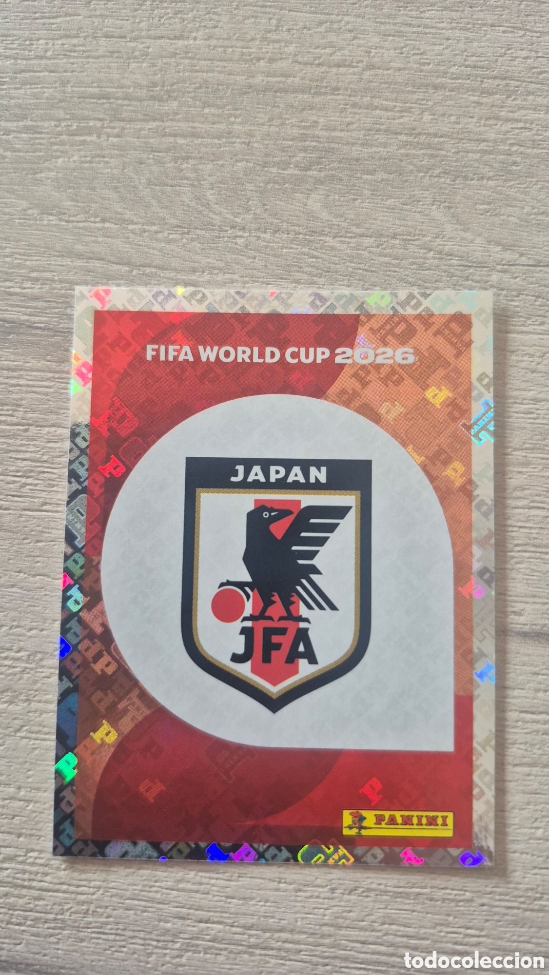 Cromos de F&uacute;tbol: JPN1 Escudo Jap&oacute;n FIFA World Cup 2026