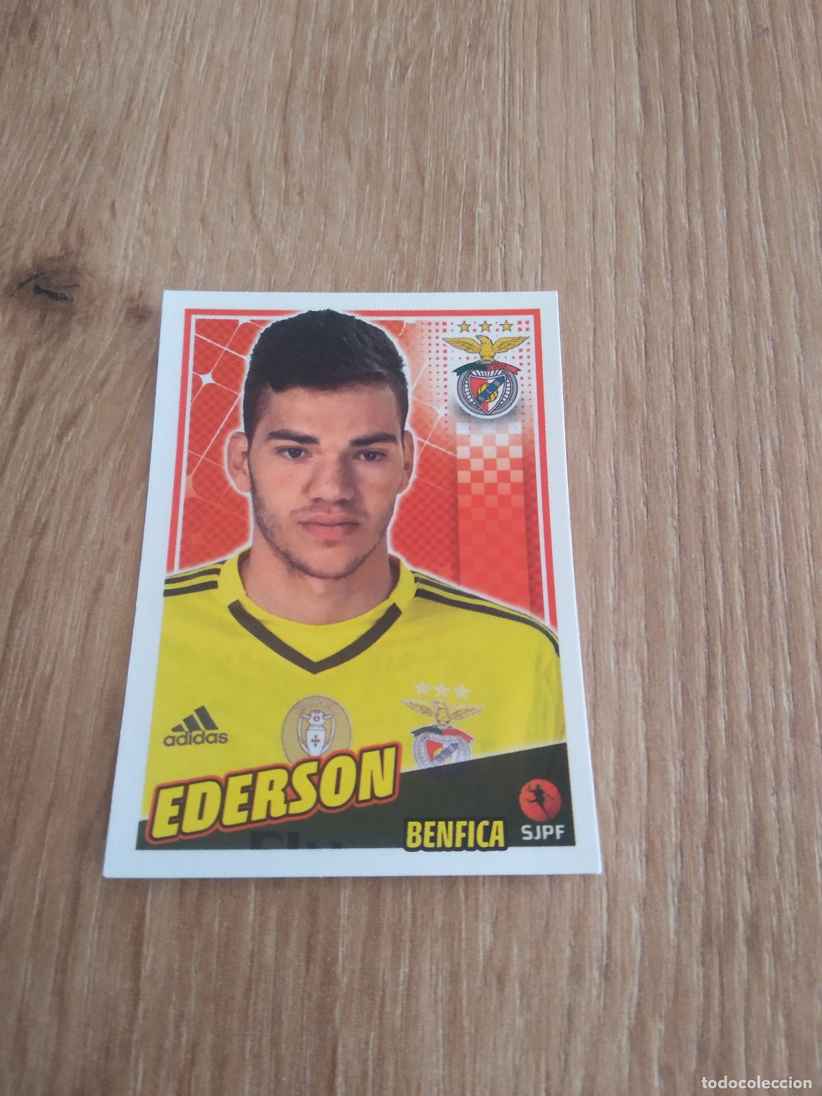 Cromos de F&uacute;tbol: 94 EDERSON BENFICA CROMO FUTBOL PANINI LIGA PORTUGAL 2015-2016 FUTEBOL 15-16