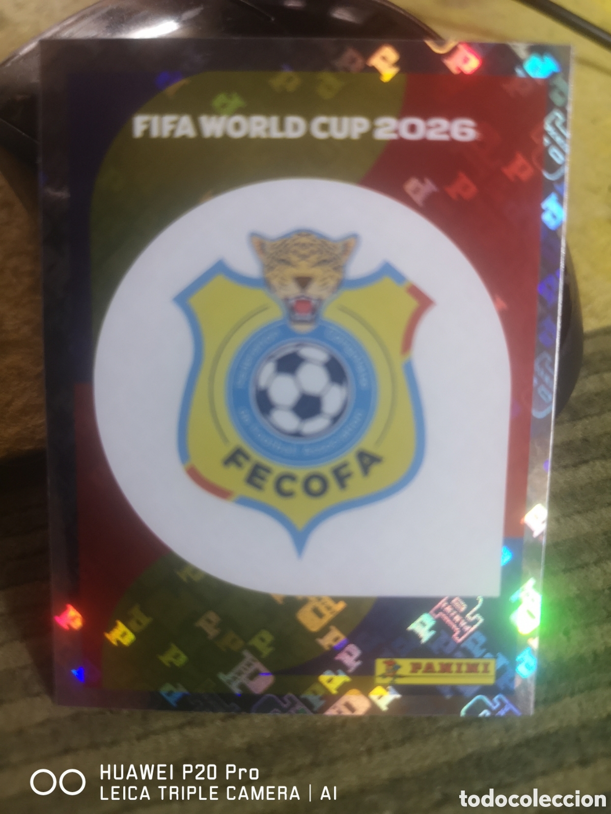 Cromos de F&uacute;tbol: MUNDIAL FIFA WORLD CUP 2026 STICKER ESCUDO CONGO - COD 1