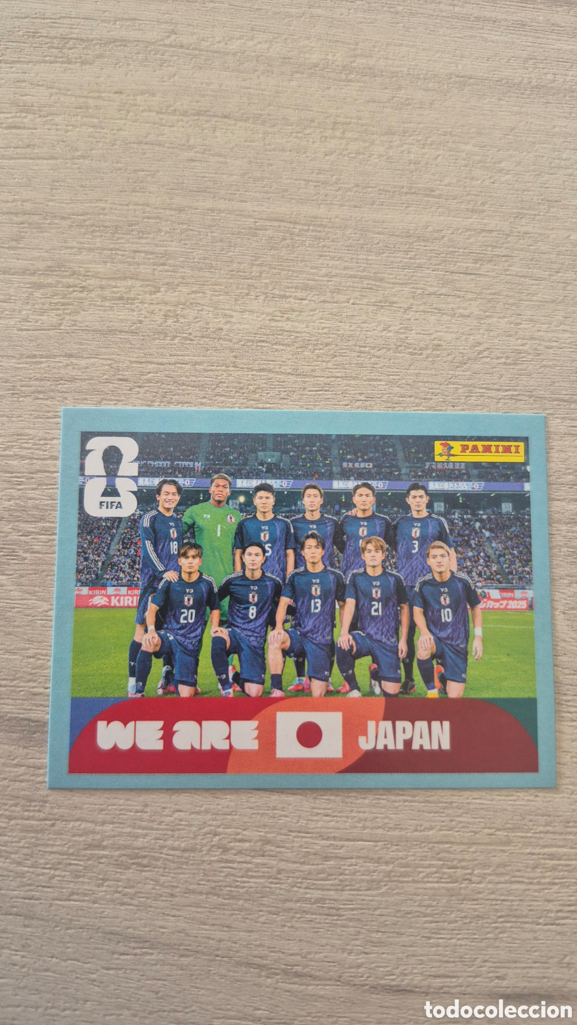 Cromos de F&uacute;tbol: JPN13 Plantilla Jap&oacute;n FIFA World Cup 2026