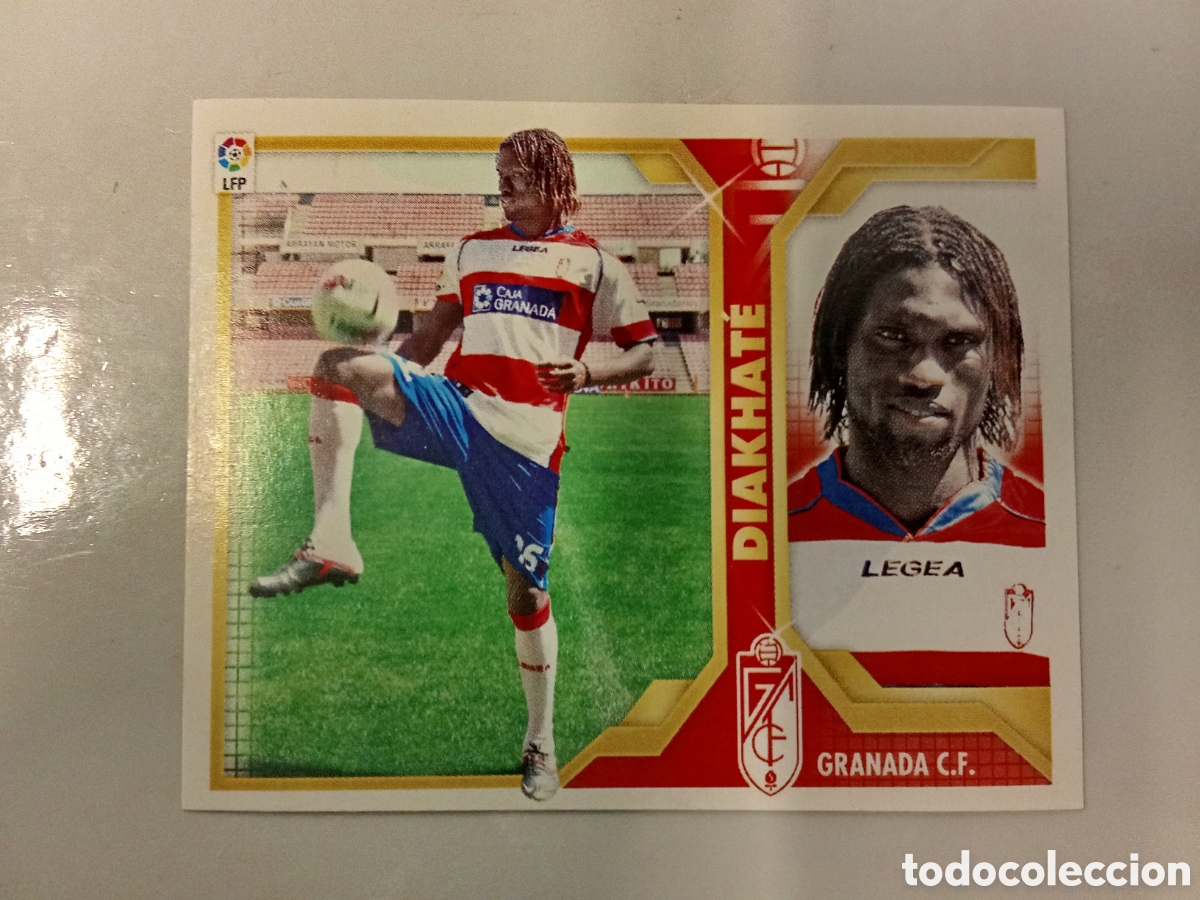 Cromos de Futebol: DIAKHATE GRANADA COLOCA LIGA ESTE 2011 2012 11-12. NUNCA PEGADO