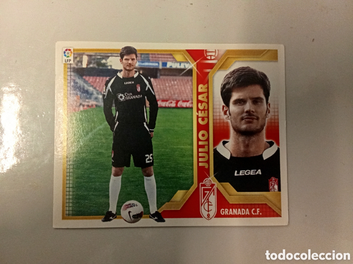 Cromos de Futebol: JULIO CESAR GRANADA COLOCA LIGA ESTE 2011 2012 11-12. NUNCA PEGADO