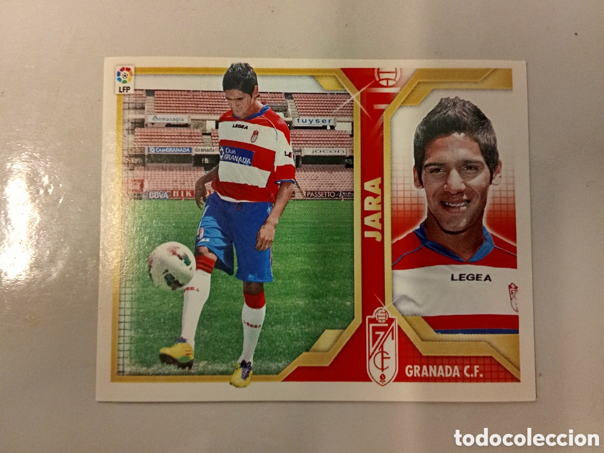 Fu&szlig;ball-Sticker: JARA GRANADA COLOCA LIGA ESTE 2011 2012 11-12. NUNCA PEGADO