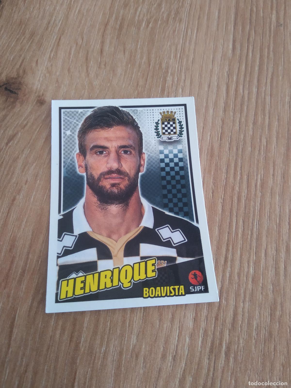 Fu&szlig;ball-Sticker: 100 HENRIQUE BOAVISTA CROMO FUTBOL PANINI LIGA PORTUGAL 2015-2016 FUTEBOL 15-16