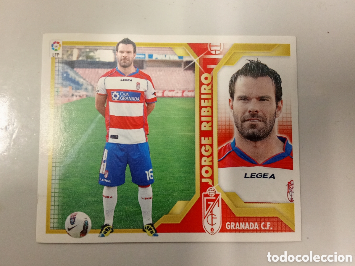 Figurine di Calcio: JORGE RIBEIRO GRANADA COLOCA LIGA ESTE 2011 2012 11-12. NUNCA PEGADO