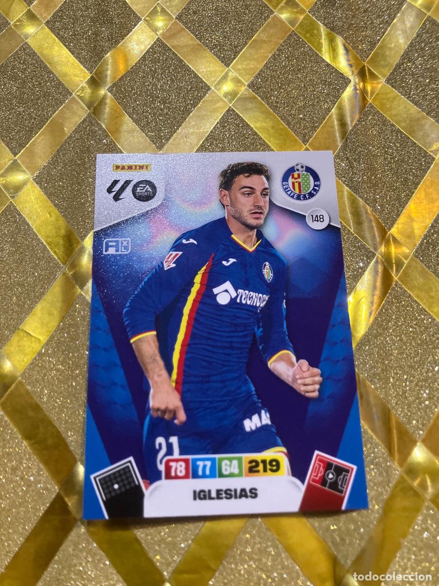 Figurine di Calcio: CROMO DE FUTBOL NUMERO 148 IGLESIAS GETAFE ADRENALYN XL 2025 2026 PANINI !