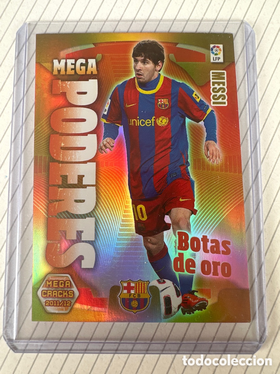Cromos de F&uacute;tbol: 392 MESSI MEGAPODERES MEGACRACKS 2011-2012