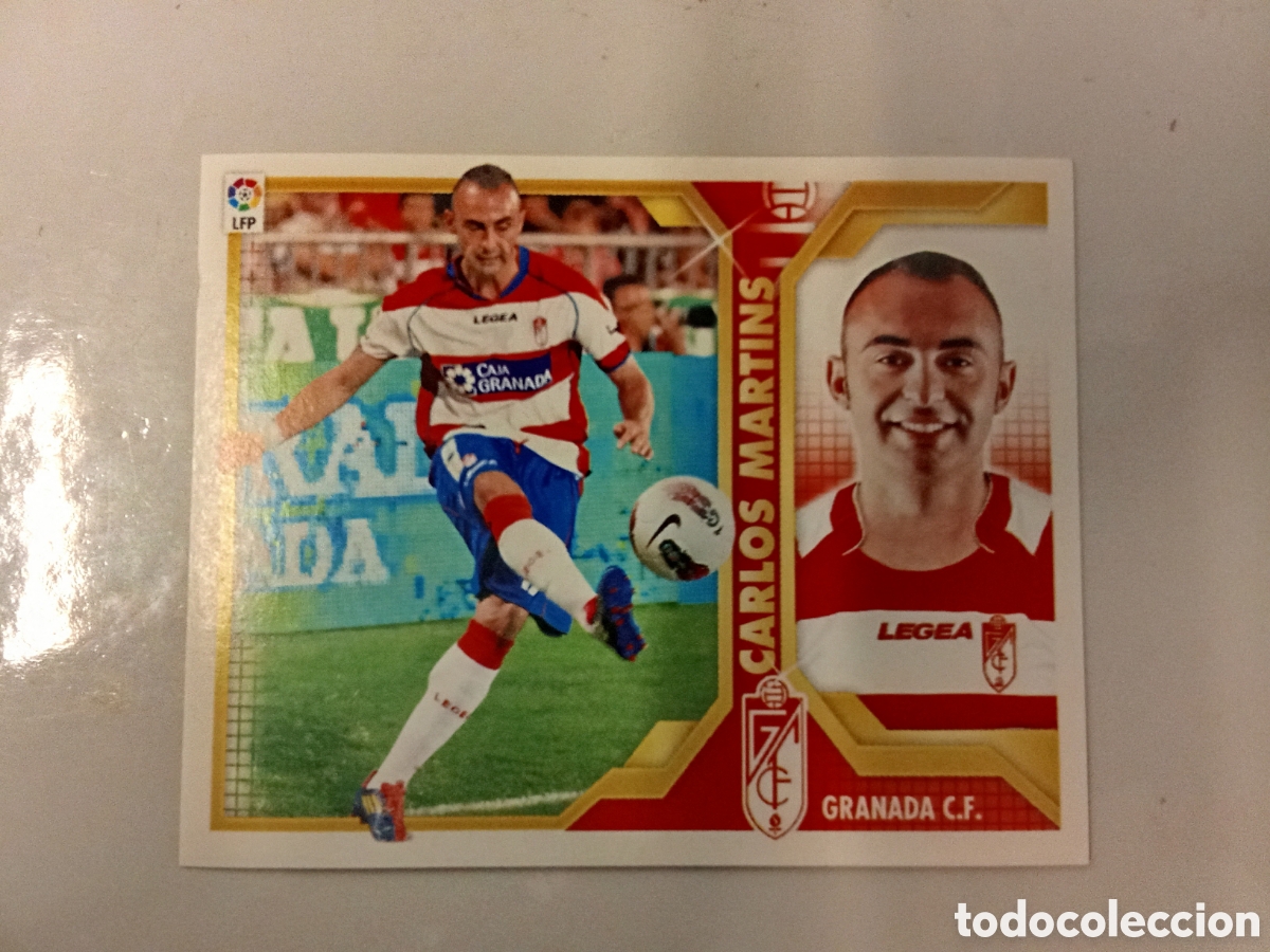Football Stickers: CARLOS MARTINS GRANADA FICHAJE 47 LIGA ESTE 2011 2012 11-12. NUNCA PEGADO