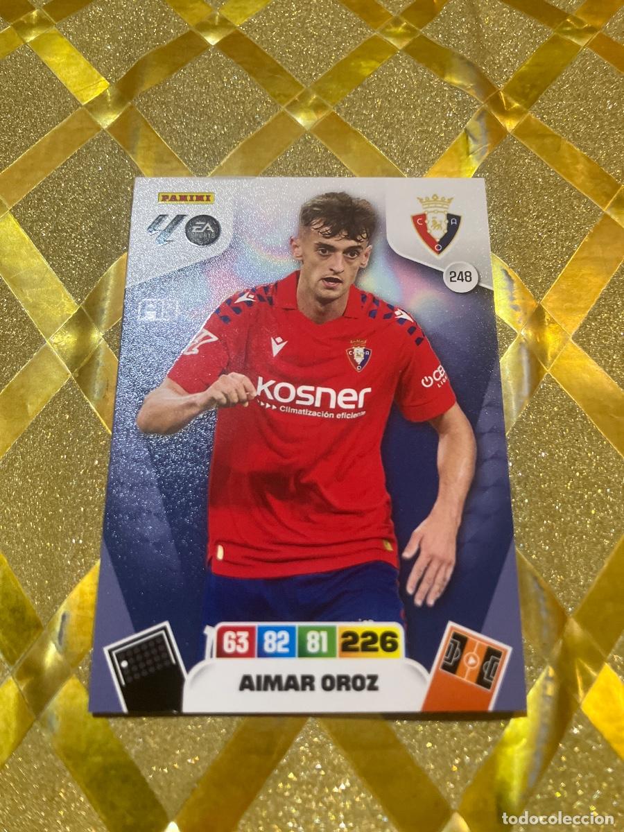 Cromos de F&uacute;tbol: CROMO DE FUTBOL NUMERO 248 AIMAR OROZ OSASUNA ADRENALYN XL 2025 2026 PANINI !