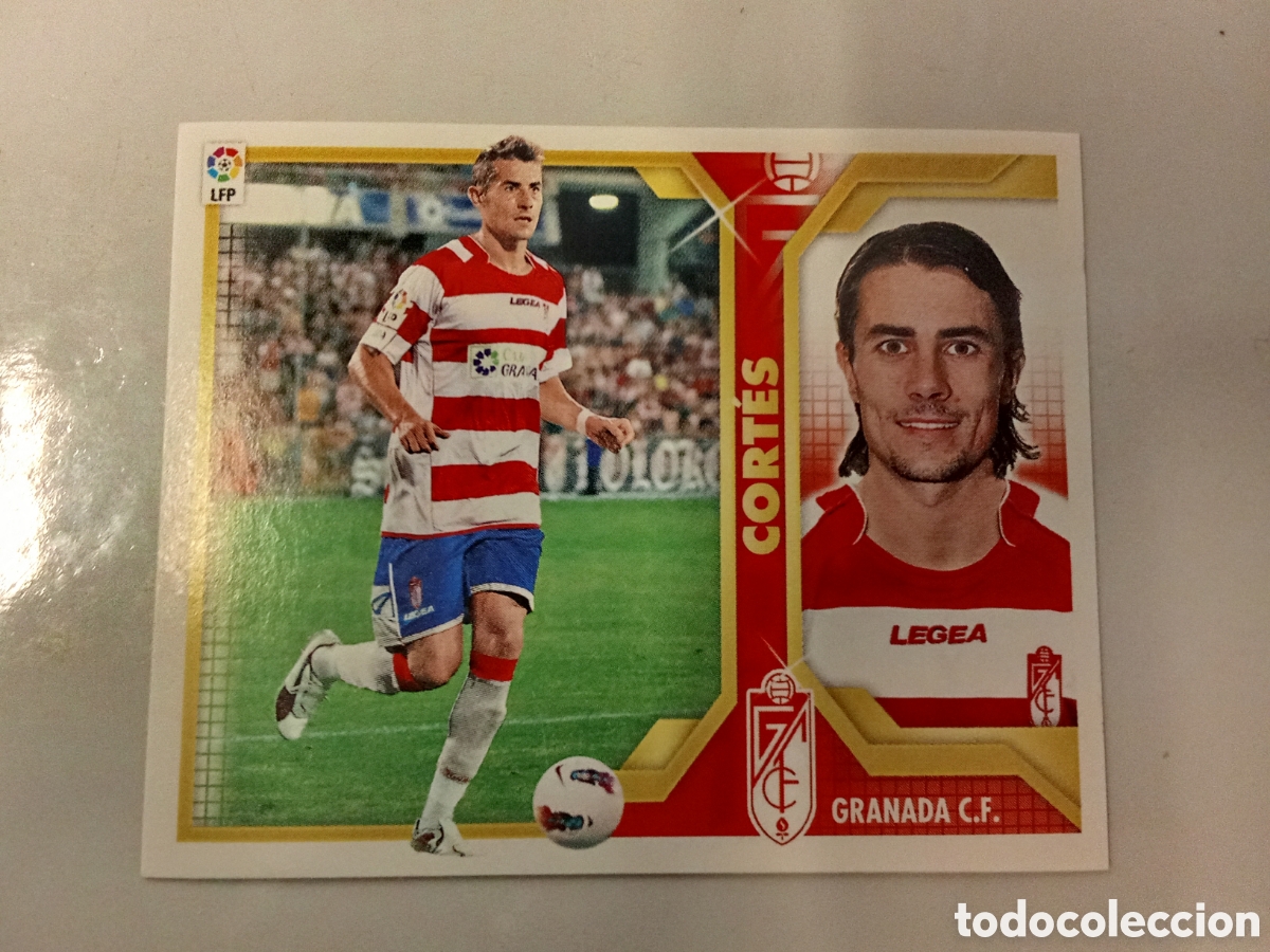 Figurine di Calcio: CORTES GRANADA FICHAJE 29 LIGA ESTE 2011 2012 11-12. NUNCA PEGADO