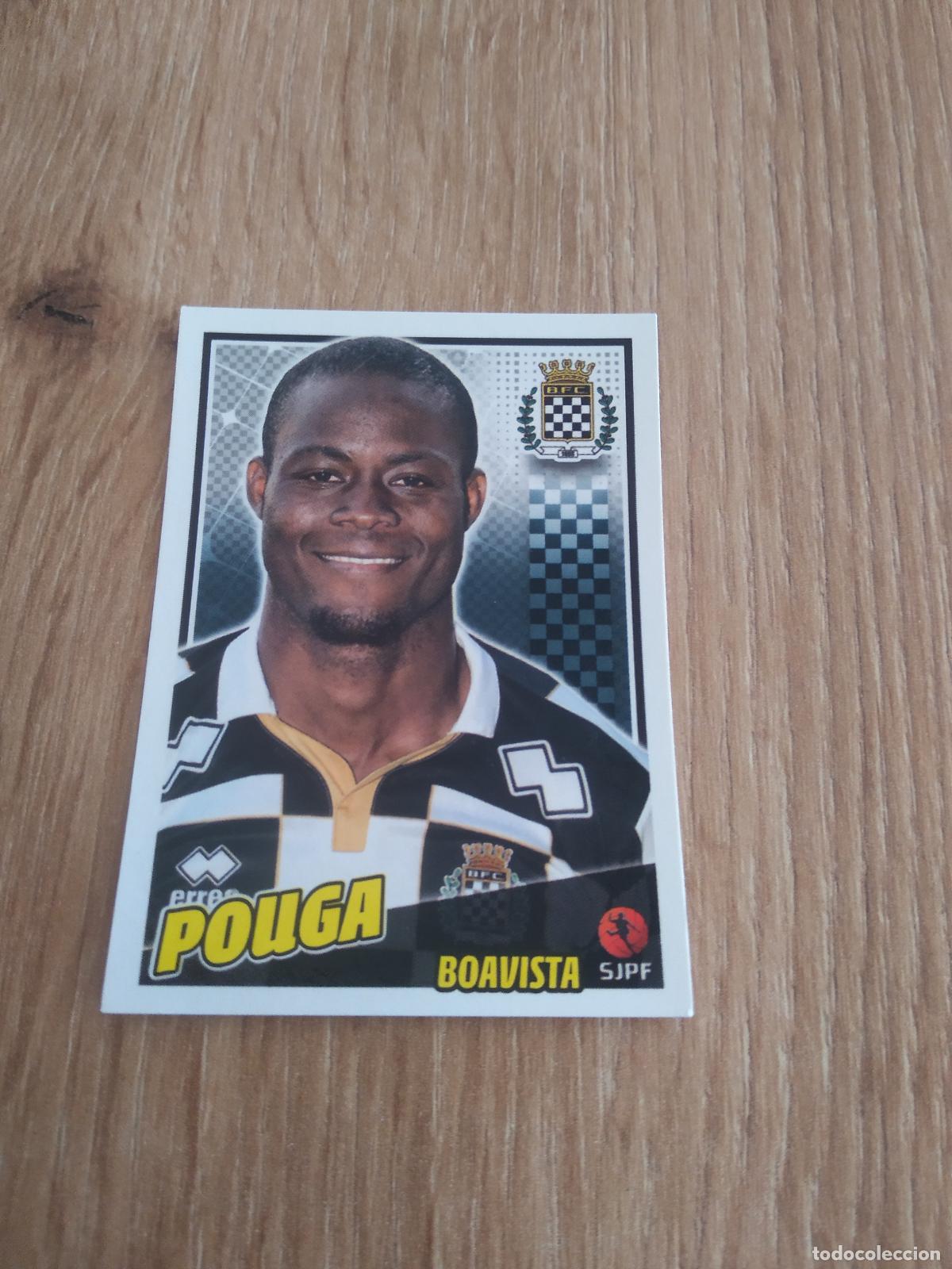 Figurine di Calcio: 110 POUGA BOAVISTA CROMO FUTBOL PANINI LIGA PORTUGAL 2015-2016 FUTEBOL 15-16