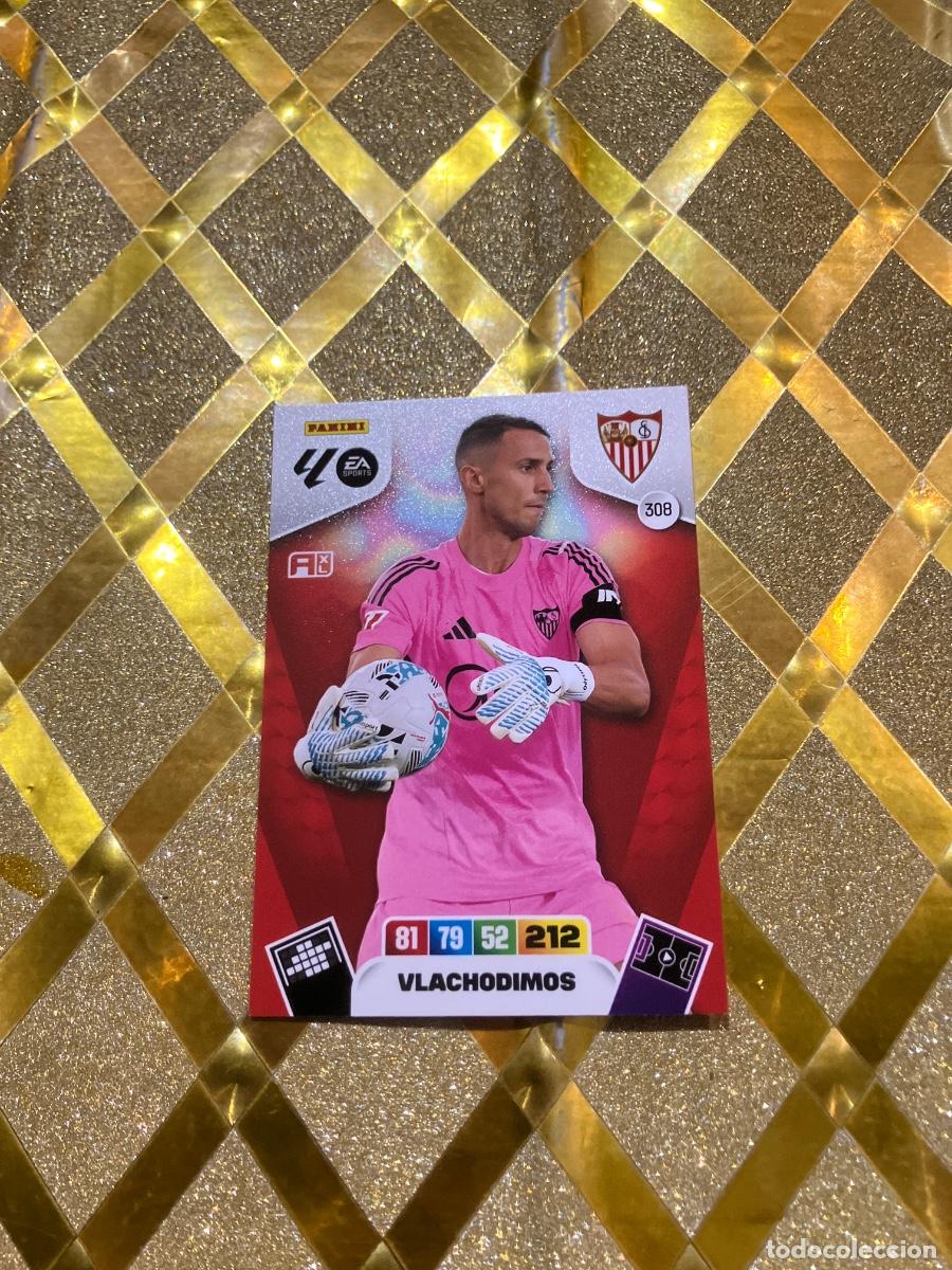 Cromos de F&uacute;tbol: CROMO DE FUTBOL NUMERO 308 VLACHODIMOS DEL SEVILLA ADRENALYN XL 2025 2026 PANINI !