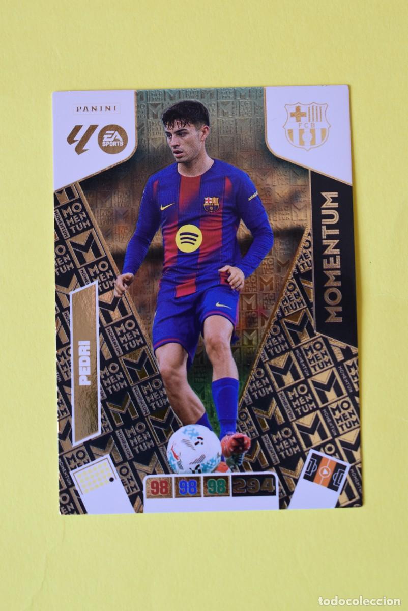 Cartes &agrave; collectionner de Football: Cromo Adrenalyn XL. 25-26. Momentum. Pedri. Barcelona. C&oacute;digo sin activar. Panini