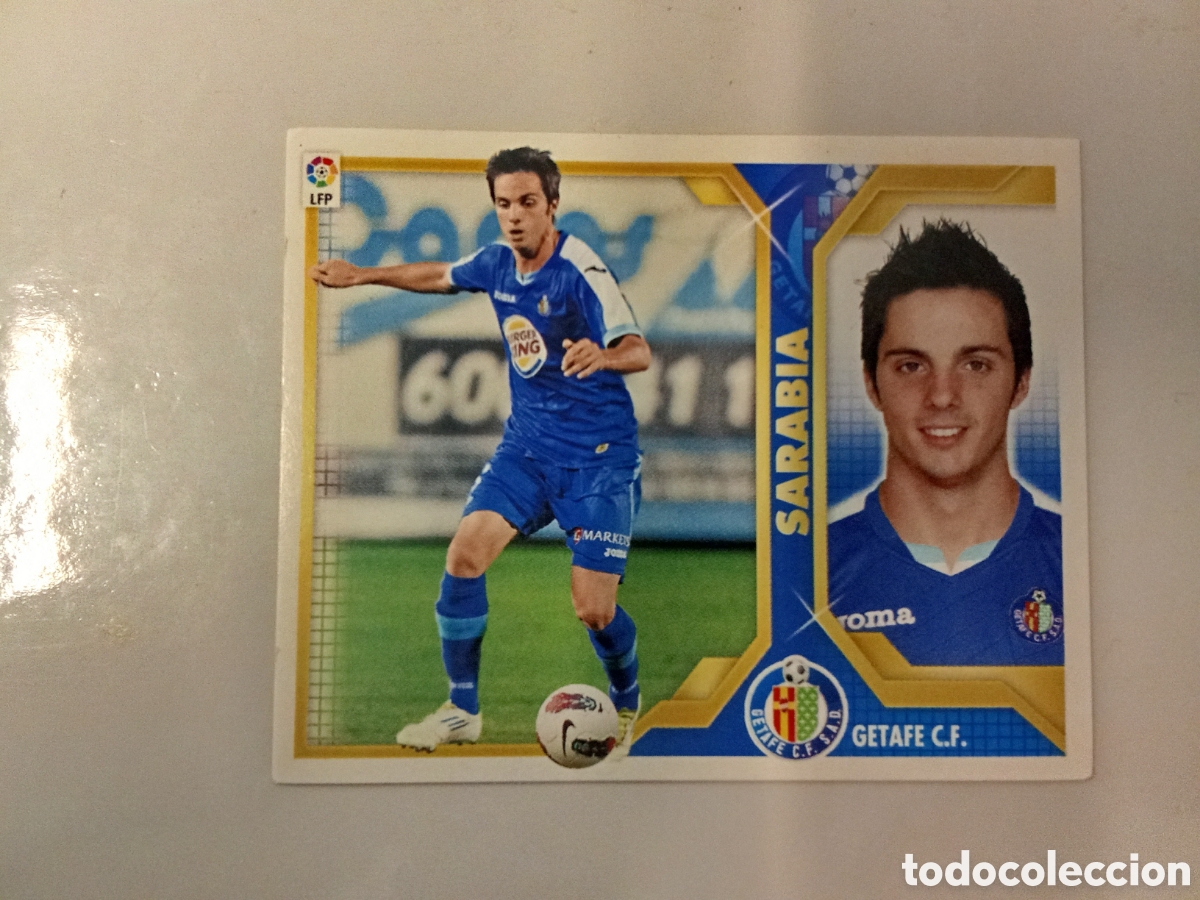 Cartes &agrave; collectionner de Football: SARABIA GETAFE COLOCA LIGA ESTE 2011 2012 11-12. NUNCA PEGADO