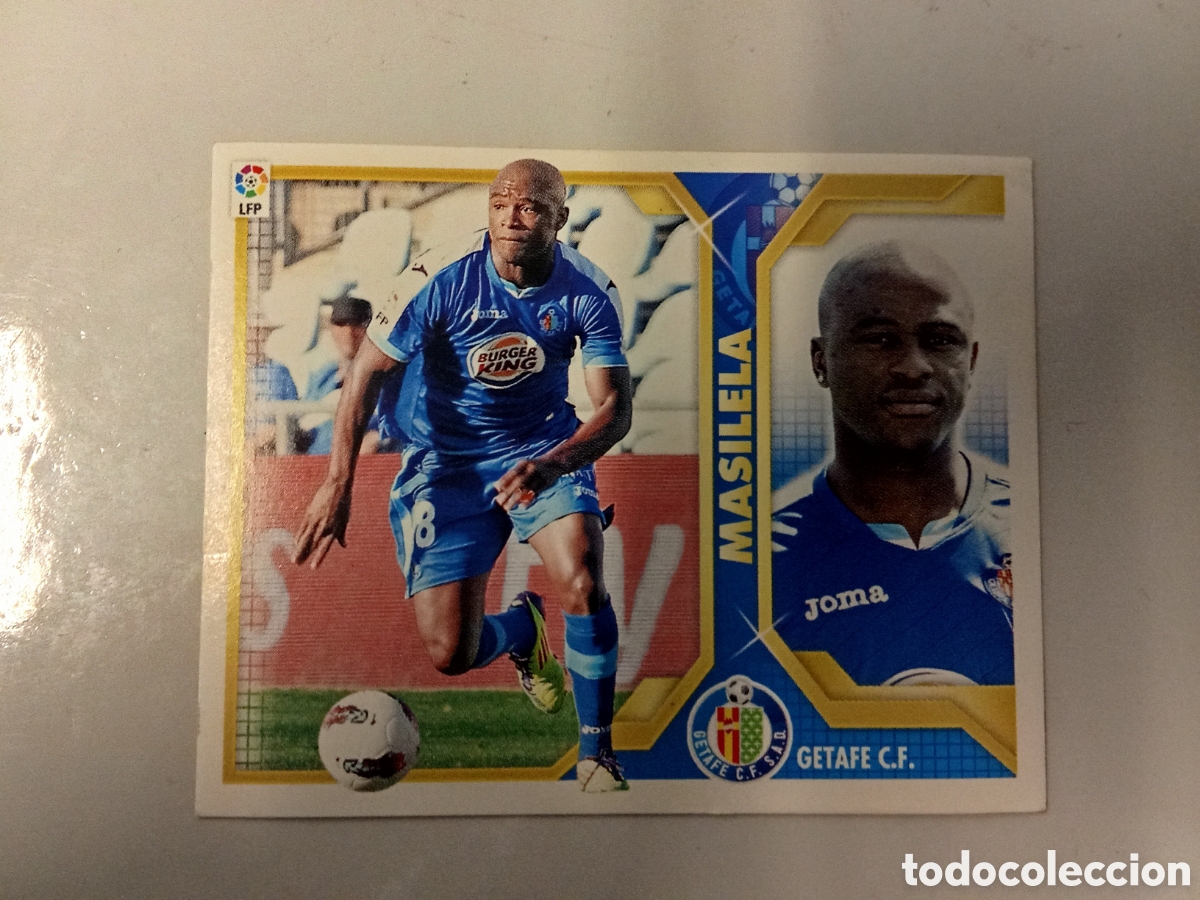 Cartes &agrave; collectionner de Football: MASILELA GETAFE COLOCA LIGA ESTE 2011 2012 11-12. NUNCA PEGADO