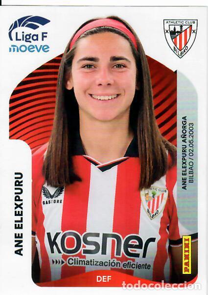Cartes &agrave; collectionner de Football: CROMO PANINI LIGA FEMENINA F 2025-26 (25 - 26) - N&ordm; 26 - ANE ELEXPURU - ATHLETIC BILBAO