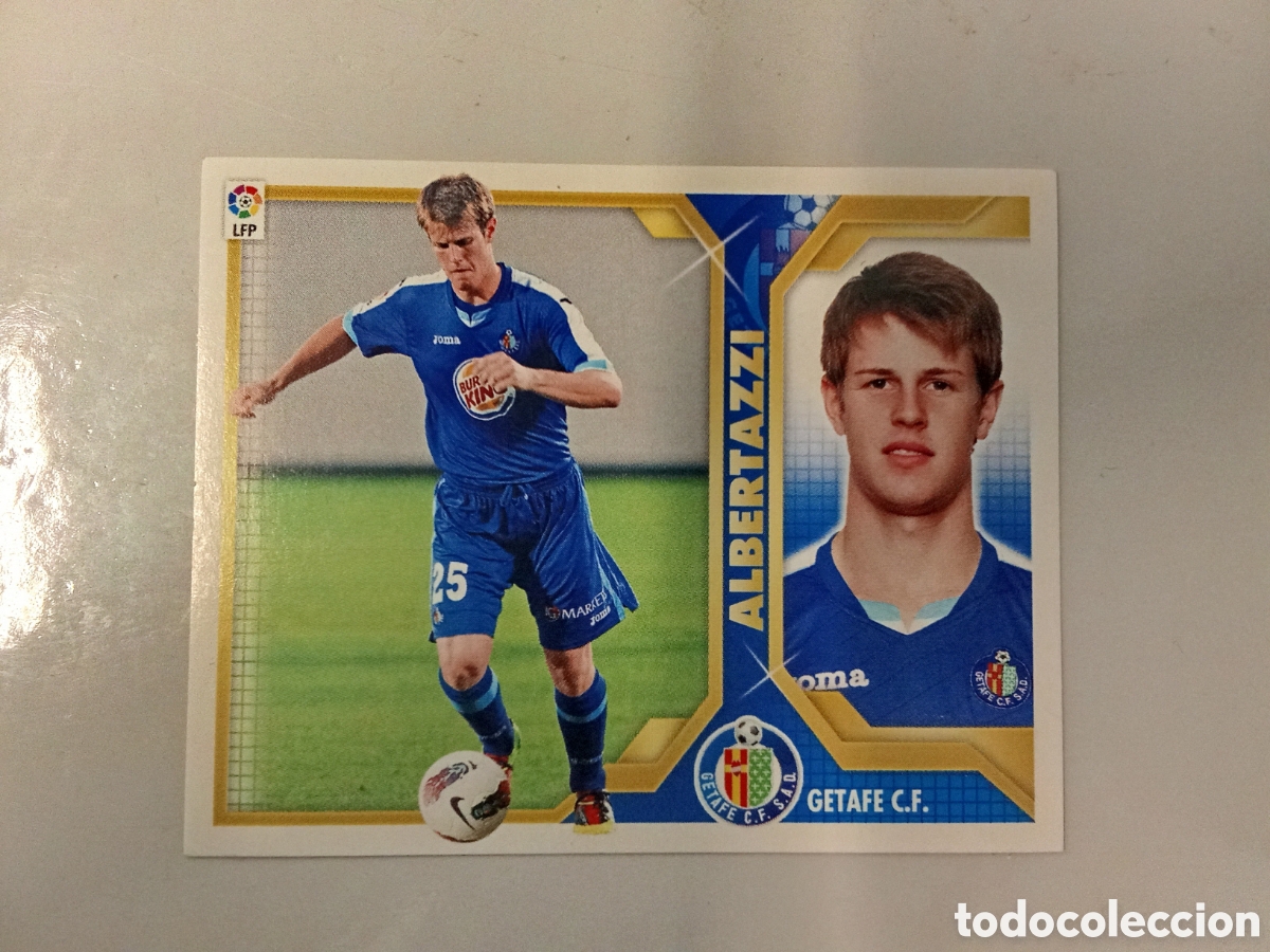 Cromos de F&uacute;tbol: ALBERTAZZI GETAFE FICHAJE 32 LIGA ESTE 2011 2012 11-12. NUNCA PEGADO