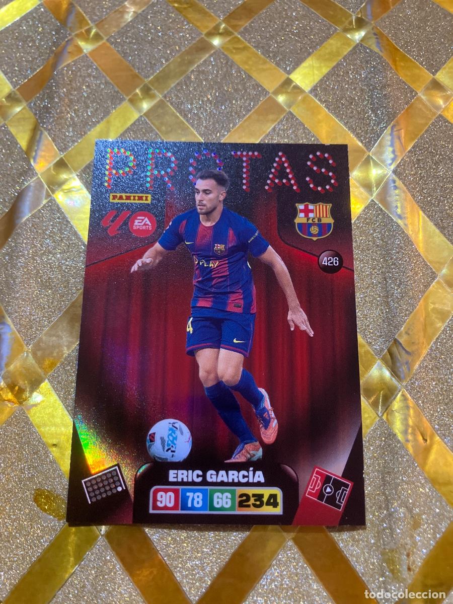 Cromos de F&uacute;tbol: CROMO DE FUTBOL NUMERO 426 ERIC GARCIA BARCELONA PROTAS ADRENALYN XL 2025 2026 PANINI !
