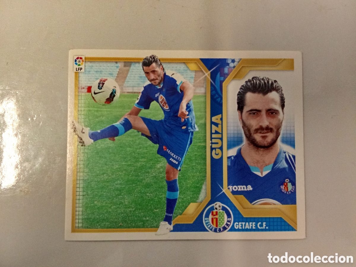 Cromos de F&uacute;tbol: GUIZA GETAFE FICHAJE 44 LIGA ESTE 2011 2012 11-12. NUNCA PEGADO