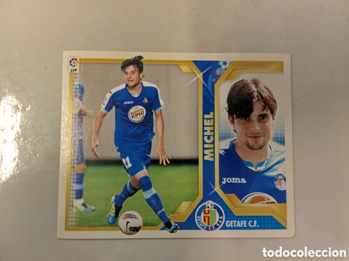 Cromos de F&uacute;tbol: MICHEL GETAFE FICHAJE 37 LIGA ESTE 2011 2012 11-12. NUNCA PEGADO