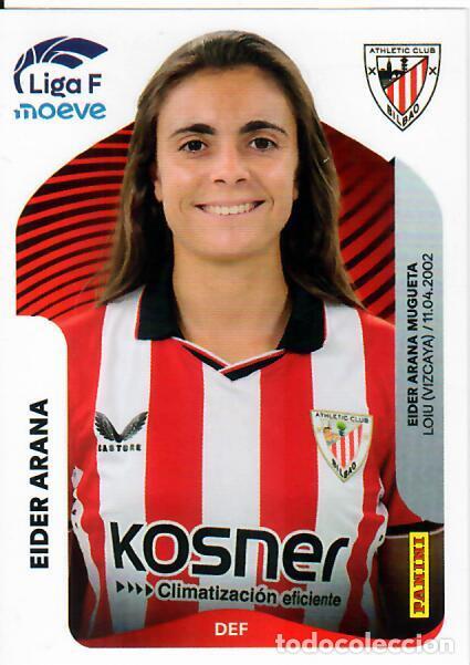 Cromos de F&uacute;tbol: CROMO PANINI LIGA FEMENINA F 2025-26 (25 - 26) - N&ordm; 29 B - EIDER ARANA - ATHLETIC BILBAO