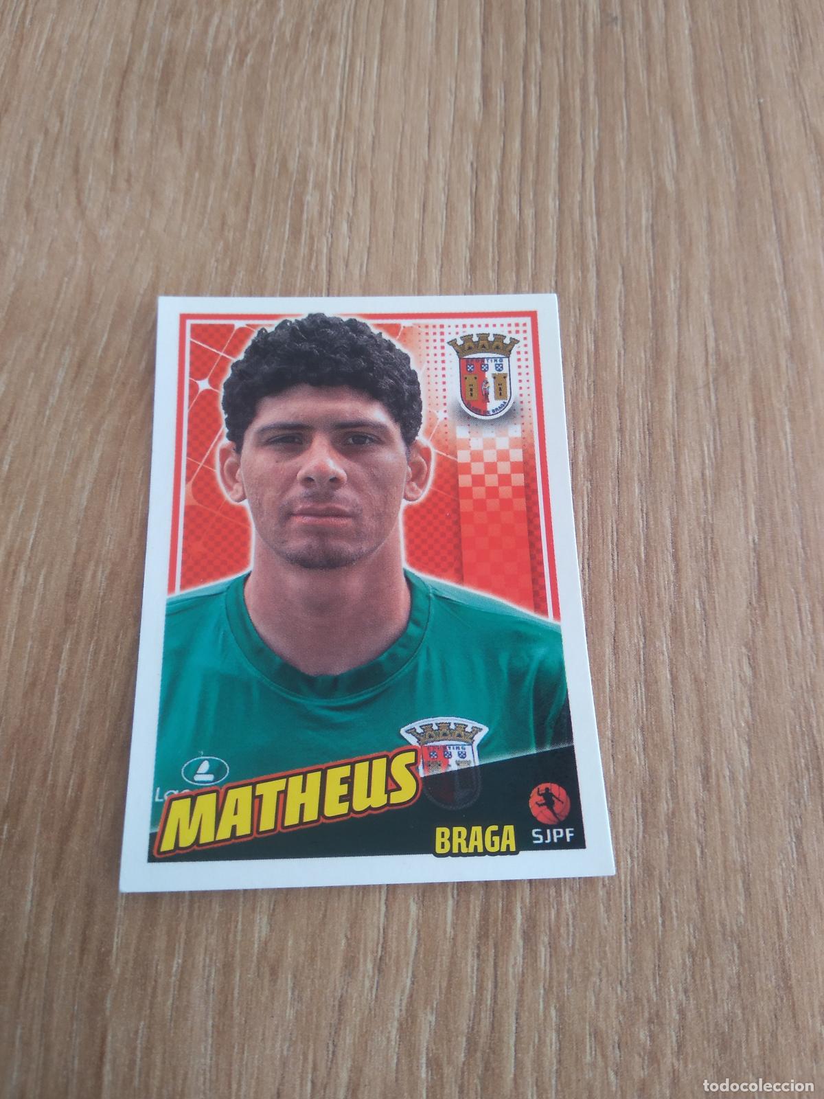 Cromos de F&uacute;tbol: 116 MATHEUS BRAGA CROMO FUTBOL PANINI LIGA PORTUGAL 2015-2016 FUTEBOL 15-16