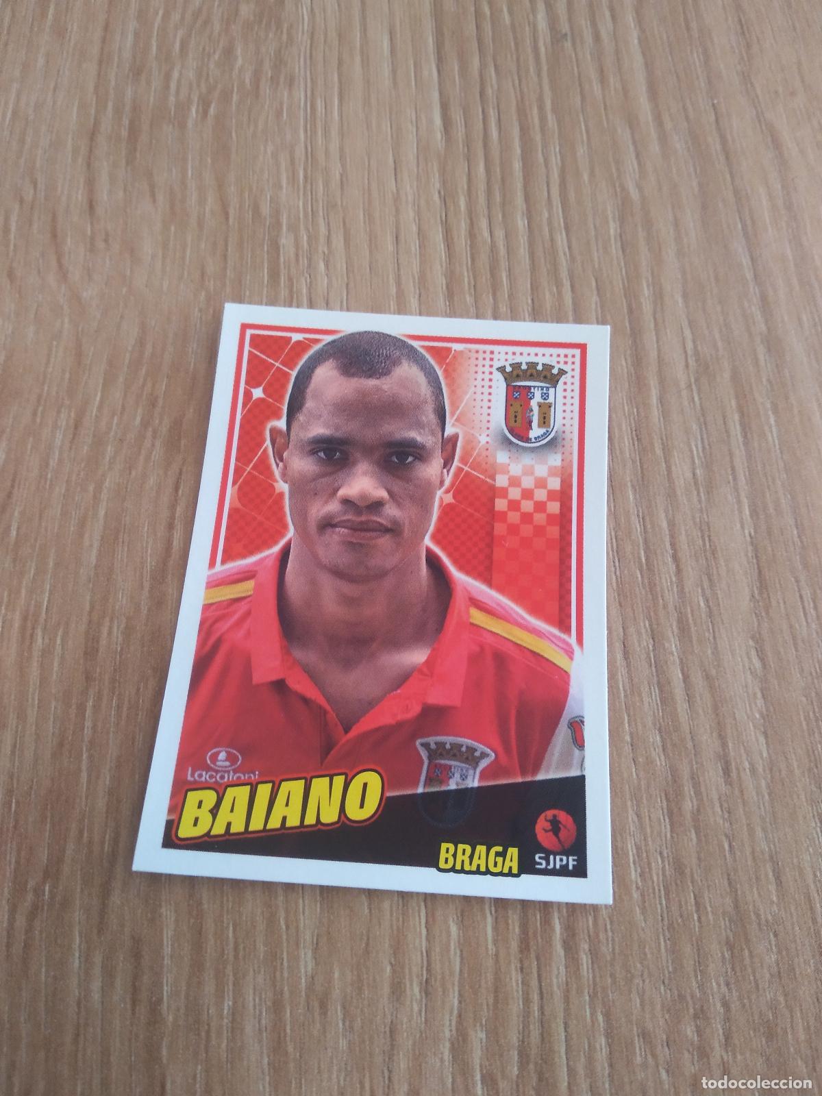 Cromos de F&uacute;tbol: 118 BAIANO BRAGA CROMO FUTBOL PANINI LIGA PORTUGAL 2015-2016 FUTEBOL 15-16